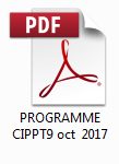 Programme colloque psychodynamique et psychopathologie du travail - Octobre 2017