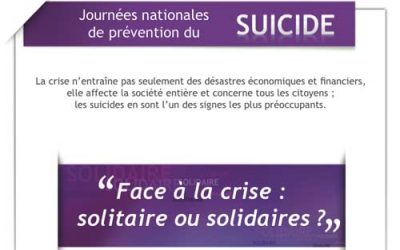 Journées nationales de prévention du suicide