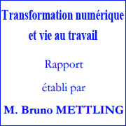 Rapport METTLING : Transformation numérique et vie au travail