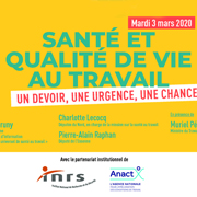 3 mars 2020 : 10e Rencontres pour la Santé au travail