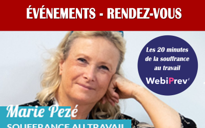 Mercredi 15 juin 2022 à 11h30, webinar avec Marie Pezé : Les conséquences de l’HYPERCONNECTIVITÉ