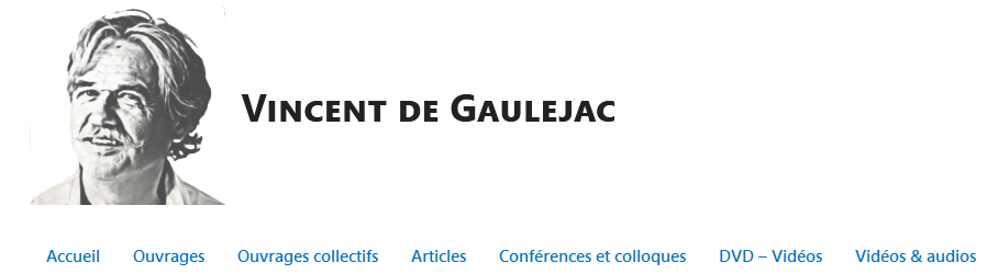 Vidéos, articles, liste complète des ouvrages, CV sur le site de Vincent de Gaulejac