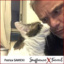 Patrice Sawicki, webmaster, référenceur SEO et couteau suisse, organisateur de Cafés Santé Travail sur les souffrances au travail. Membre du réseau de consultations Souffrance et Travail