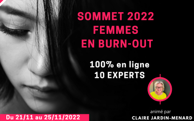 Femmes en burn-out : sommet francophone 100% en ligne