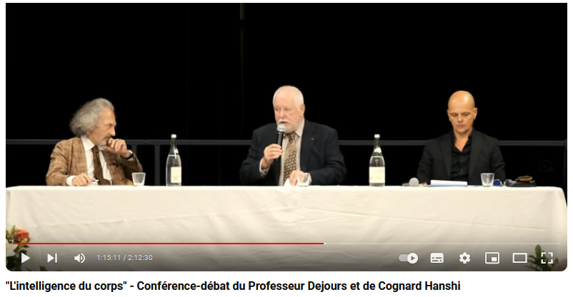 "L'intelligence du corps" - Conférence-débat du Professeur Dejours et de Cognard Hanshi