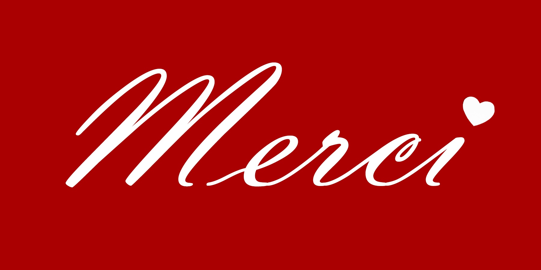 Merci, remerciements