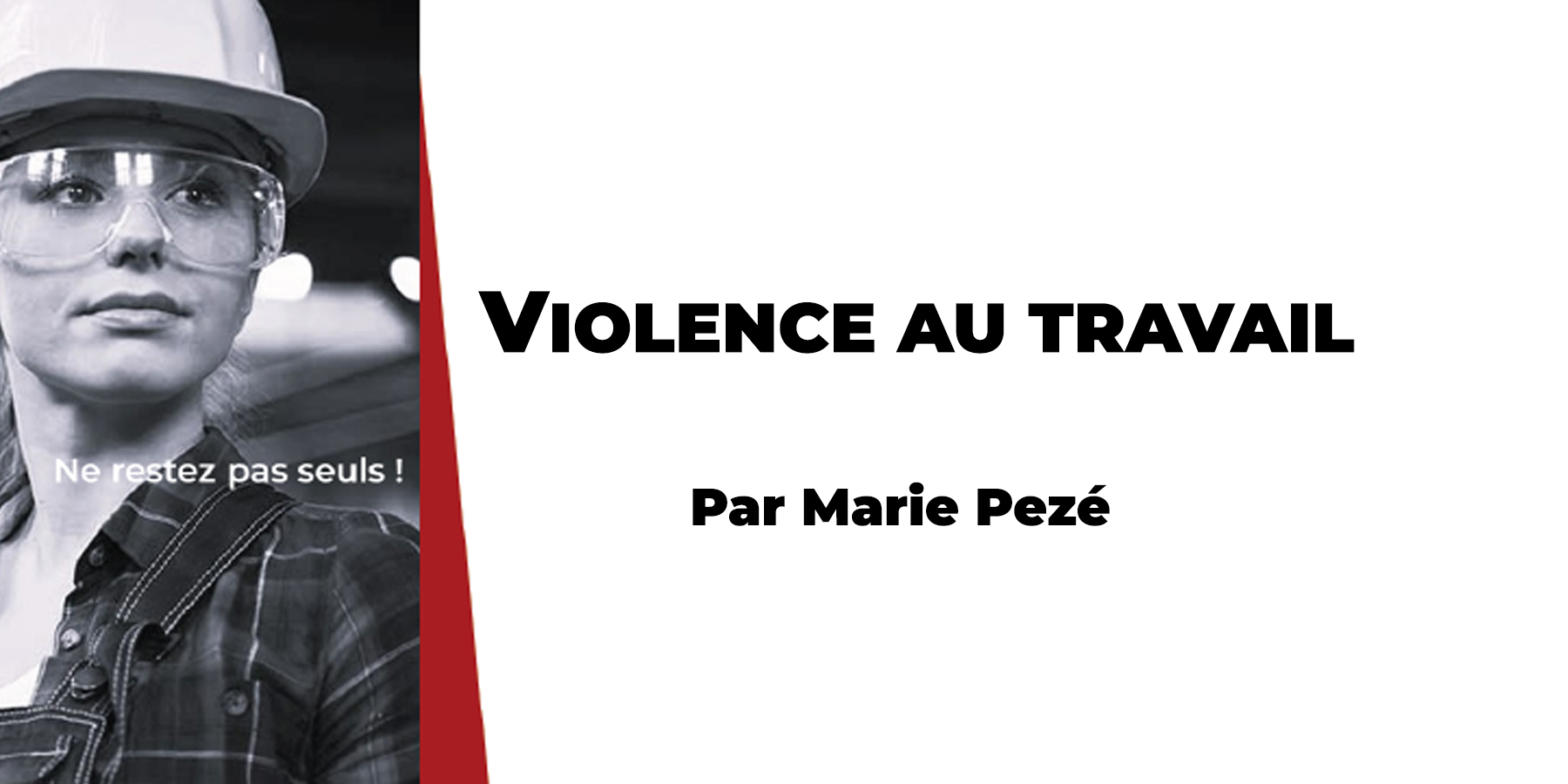 Violence au travail - Texte de Marie Pezé