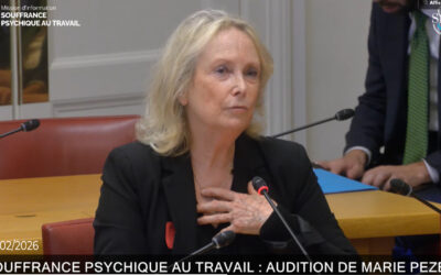 [VIDEO] Audition de Marie PEZÉ au Sénat – La souffrance psychique au travail n’est pas une fragilité, c’est un signal.
