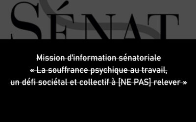 Souffrance au travail : les recommandations interdites du Sénat