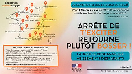 Le sexisme n'a pas sa place au travail