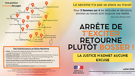 Le sexisme n'a pas sa place au travail