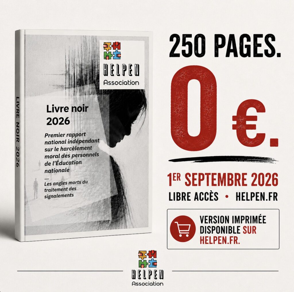 Le Livre noir Helpen de l'Éducation nationale
