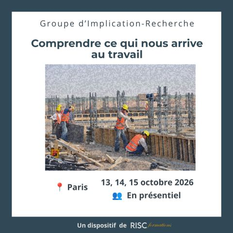 "Le sujet face au travail", en présentiel à Paris, avec Vincent de GAULEJAC et Yonna DEWITTE