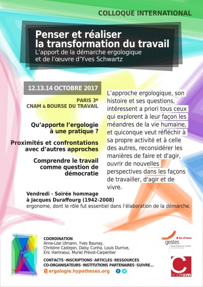 Penser et réaliser la transformation du travail : l’apport de la démarche ergologique