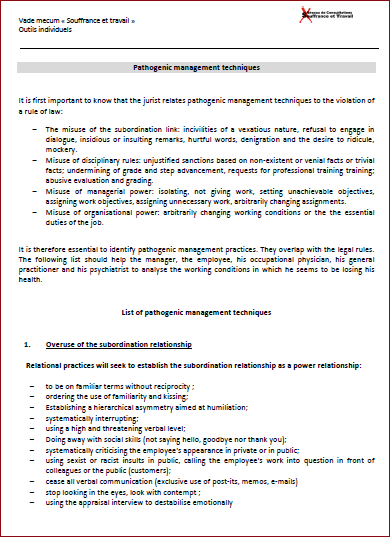 Pathogenic management techniques