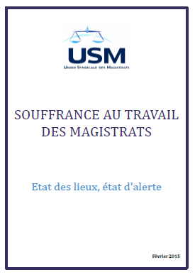 LIVRE BLANC Souffrance au travail des magistrats