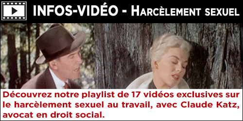 Vidéos Harcèlement sexuel